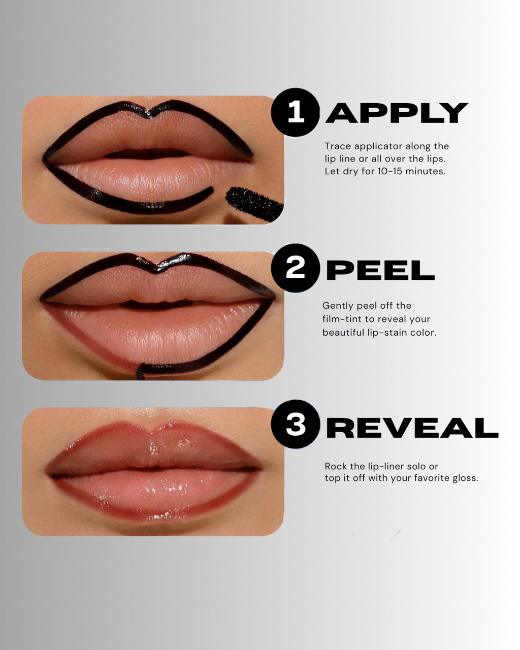 PEEL OFF LIP STAIN